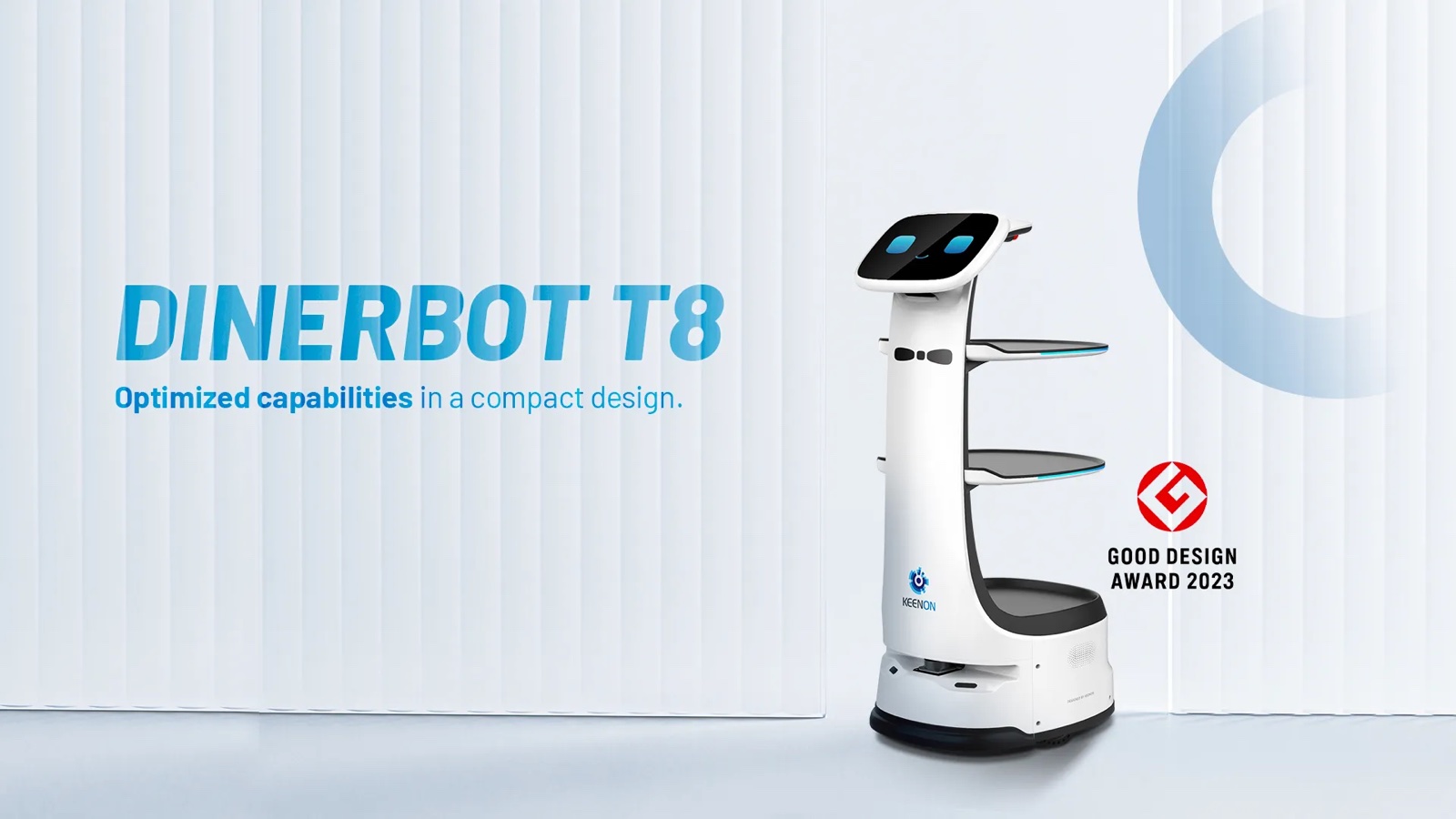 Service delivery robot in restaurant operation