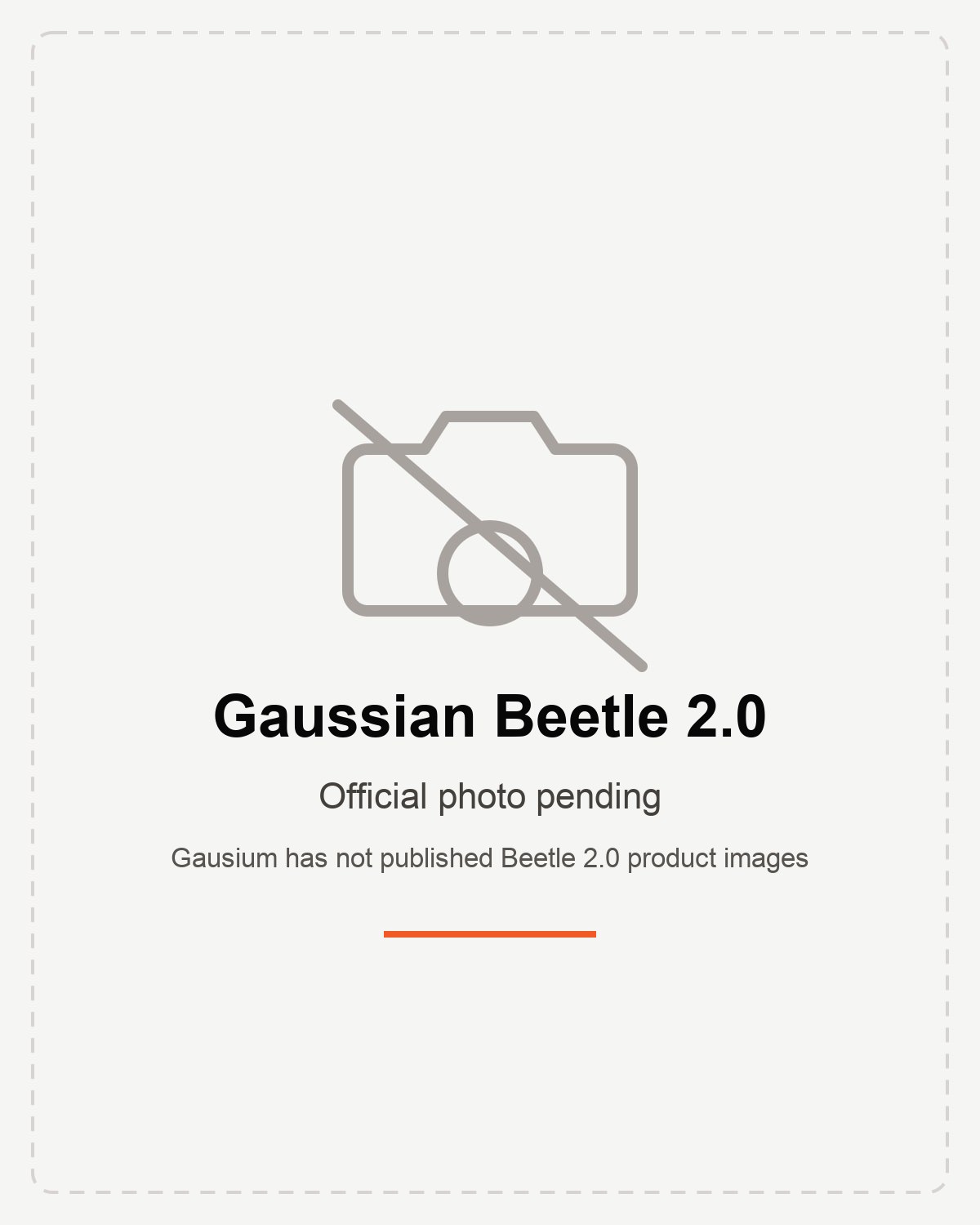 ภาพแทน — ยังไม่มีภาพทางการของ Gaussian Beetle 2.0